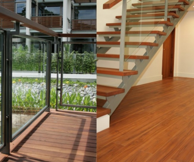 Solid Thai Plantation Teak Flooring, Asian Teak Hardwood Flooring